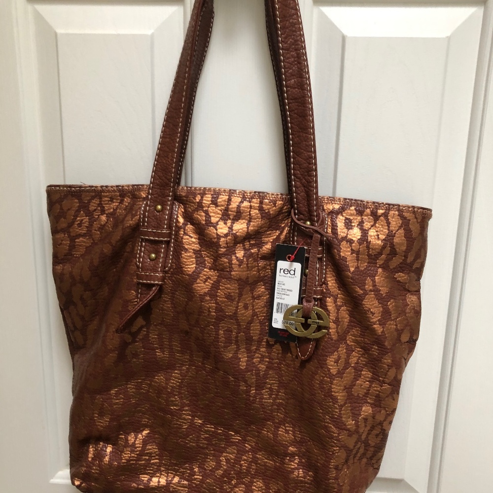 Red by Marc Echo Brown Ladies Bag